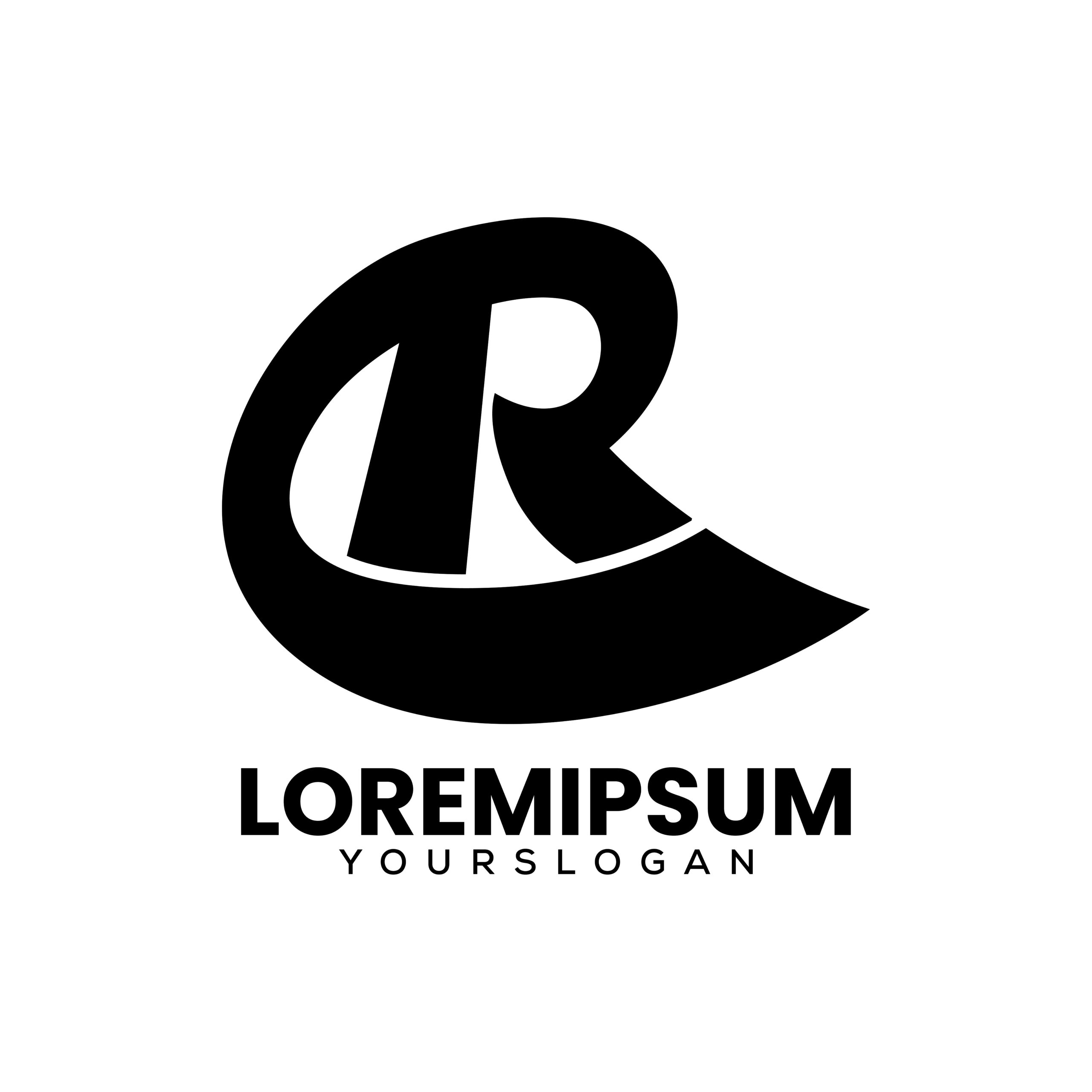 r logo design vector